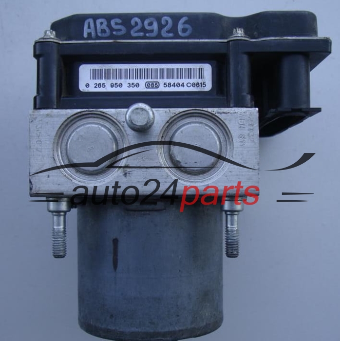 BOMBA HIDRAULICA Y CENTRALITA ABS OPEL MERIVA CORSA BOSCH 0 265 234 093, 0265234093, 13190879, 0265950350