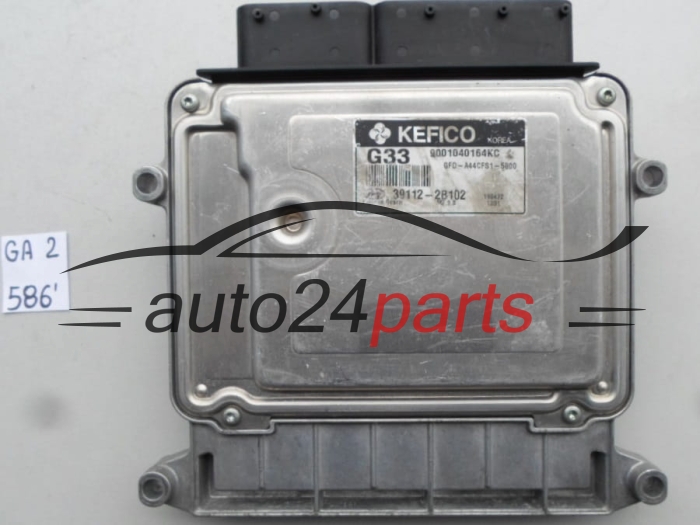 MOTORSTEUERGERÄT ECU STEUERGERAT HYUNDAI 39112-2B102, 391122B102, 9001040164KC 
