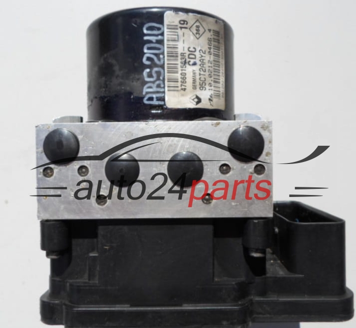 POMPE HYDRAULIQUE ET CALCULATEUR d'ABS RENAULT MEGANE 95CT2AAY2, ATE 10.0212-0466.4