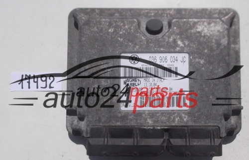 ECU CENTRALITA DE MOTOR VW VOLKSWAGEN POLO 1.4 MAGNETI MARELLI IAW4TV.JC, IAW4TVJC, 036 906 034 JC, 036906034JC, 61601.250.02, 6160125002