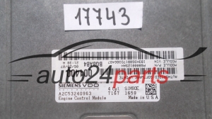 KOMPUTER STEROWNIK SILNIKA CHRYSLER DODGE CALIBER 2.0 A2C53240963 6333 0703 SIM90E P04692101AE