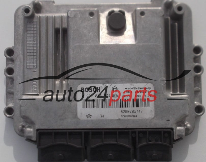 MOTORSTEUERGERÄT ECU STEUERGERÄT  RENAULT 1.9 DCI BOSCH 0 281 015 994, 8200705747, 8200899961