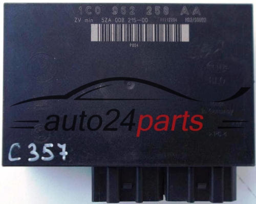 KOMFORTSTEUERGERÄT VW SEAT SKODA HELLA 5ZA00821500, 5ZA008215-00, 5ZA 008 215-00, 1C0962258AA, 1C0 962 258 AA