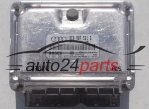 KOMPUTER STEROWNIK SILNIKA AUDI A4 A6 3.0 V6 BOSCH 0 261 207 473, 0261207473, 8E0 907 551 B, 8E0907551B - 17014