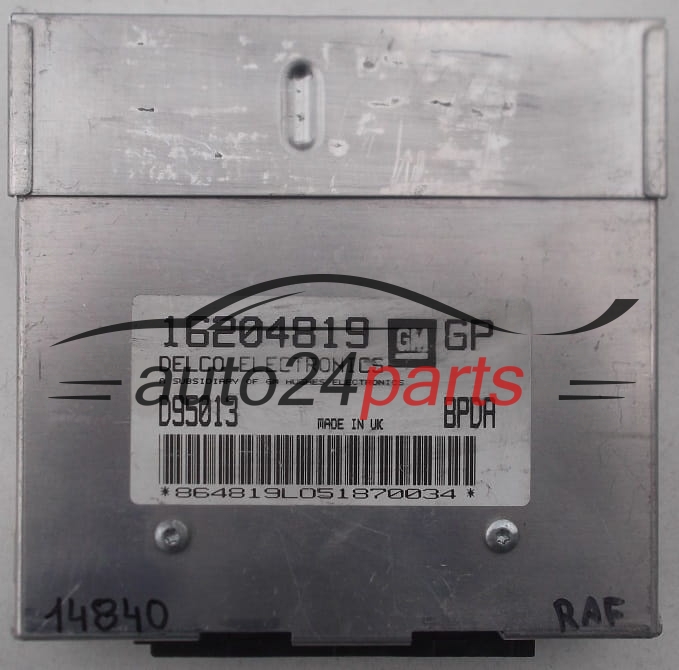 DELCO 16204819 GP, 16204819GP, D95013, BPDA