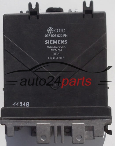 MOTORSTEUERGERÄT ECU STEUERGERÄT  VOLKSWAGEN PASSAT SIEMENS 5WP4 088,  037 906 022 FN