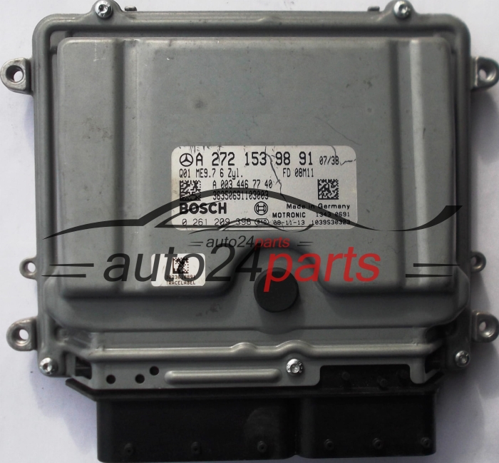 MOTORSTEUERGERÄT ECU STEUERGERAT MERCEDES W204 C300 3.0 CDI A2721539891, BOSCH 0261209398
