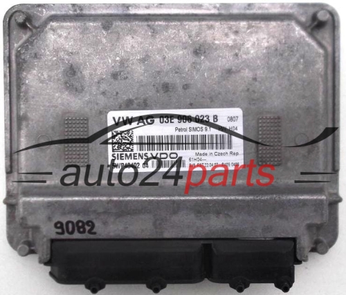 KOMPUTER STEROWNIK SILNIKA VOLKSWAGEN POLO 1.2 SIEMENS VDO 5WP40402 04, 5WP4040204, 03E 906 023 B, 03E906023B