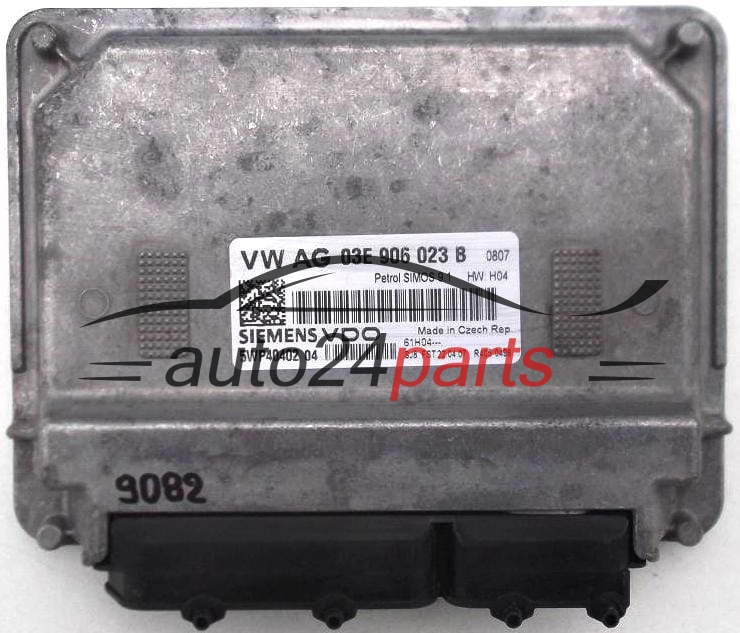 KOMPUTER STEROWNIK SILNIKA VOLKSWAGEN POLO 1.2 SIEMENS VDO 5WP40402 04, 5WP4040204, 03E 906 023 B, 03E906023B
