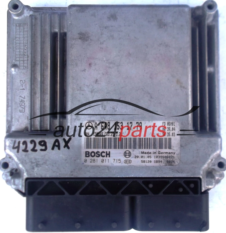 calculateur moteur pour mercedes w220 s320 cdi