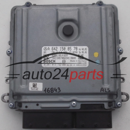 KOMPUTER STEROWNIK SILNIKA MERCEDES W211 E280 3.0 CDI