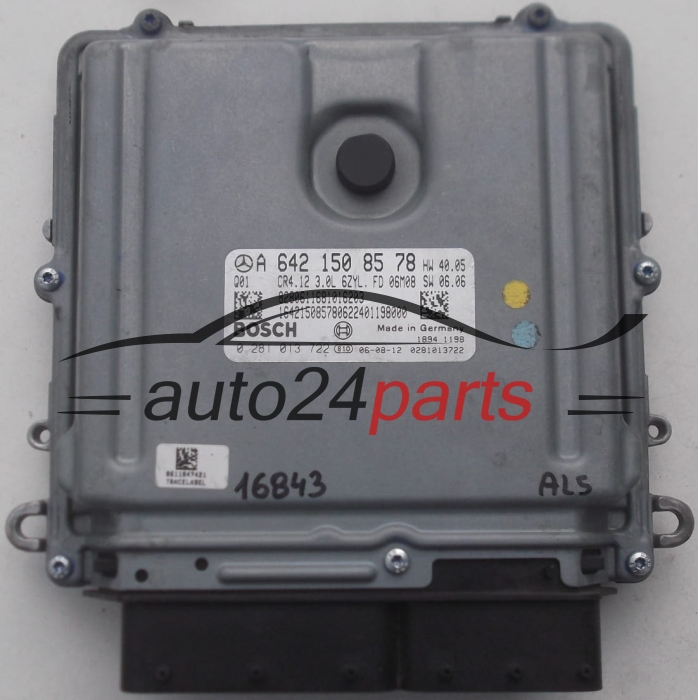 KOMPUTER STEROWNIK SILNIKA MERCEDES W211 E280 3.0 CDI