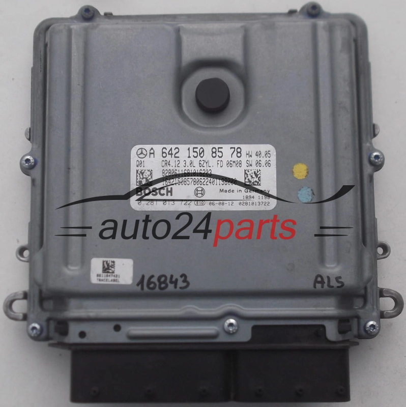 KOMPUTER STEROWNIK SILNIKA MERCEDES W211 E280 3.0 CDI