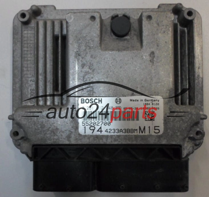 MOTORSTEUERGERÄT ECU STEUERGERÄT FIAT CROMA 1.9 JTD BOSCH 0 281 012 148,  55202700 