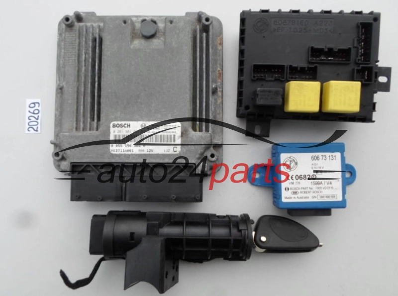 Komputer sterownik silnika Alfa Romeo 156 2.0 JTS 0261S01027 00551903060 55190306 MED711A001