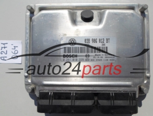 Sterownik silnika SEAT LEON TOLEDO 1.9 TDI AHF 038906012BT BOSCH 0281010229 DIESEL EDC15UM+ 2805 28SA4212 - 051 064 6617 8596