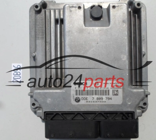 KOMPUTER STEROWNIK SILNIKA MINI COOPER 1.6 D BOSCH 0281014856, 0 281 014 856, BMW 7809794, 031647815, 1039S24008