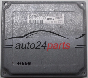  CALCULATEUR MOTEUR  FORD FUSION 1.4 4S61-12A650-PA, 4S6112A650PA, S120977016 A, 4DGA 