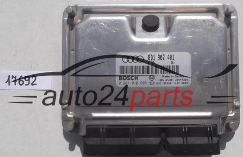 KOMPUTER STEROWNIK SILNIKA AUDI A6 2.5 TDI BOSCH 0 281 010 005, 0281010005, 8D1 907 401, 8D1907401