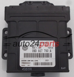GETRIEBESTEUERGERÄT GETRIBESTEUERUNG VOLKSWAGEN TOUAREG AISIN 09D 927 750 A, 09D927750A 