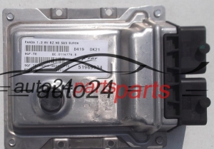 ECU CENTRALITA DE MOTOR FIAT PANDA 1.2 MAGNETI MARELLI 9GF.TE, 9GFTE, FPT 51969934, BC.0116776.B 