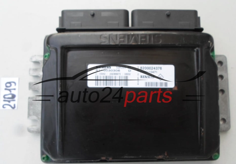 KOMPUTER STEROWNIK SILNIKA RENAULT KANGOO 1.4 SIEMENS S110030306 D, S110030306D, 8200024376, 7700110471 
