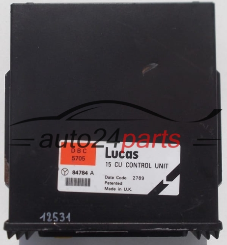CALCULATEUR MOTEUR JAGUAR DAIMLER XJ40 4.0 DBC 5705, DBC5705, 84784 A, 84784A