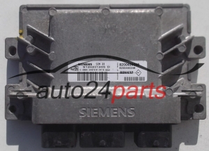 MOTORSTEUERGERÄT ECU STEUERGERÄT RENAULT CLIO 1.2 SIEMENS S120201205 D, S120201205D, 8200406058, 8200400245, SIM32 