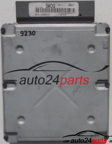 MOTORSTEUERGERÄT ECU STEUERGERAT FORD COURIER, FIESTA 1.8, 96FB-12A650-FC, 96FB12A650FC, SMOG 