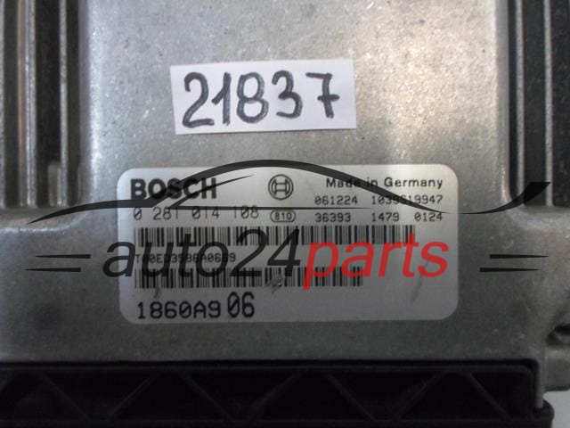 MITSUBISHI OUTLANDER 2.0 DI-D BOSCH 0281014108, 0 281 014 108, T00ED3456A0548 1860A906 