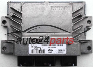 MOTORSTEUERGERÄT ECU STEUERGERAT FORD FIESTA 1.6 6V21-12A650-HC, 6V2112A650HC, 12A650HC, S180049001 C, 0HAC, J38AC