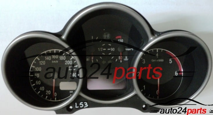 COMPTEUR KILOMETRIQUE CUADRO DE RELOJES ALFA ROMEO 147 1.9 JTD VDO 110008953007 735290181, 735 290 181