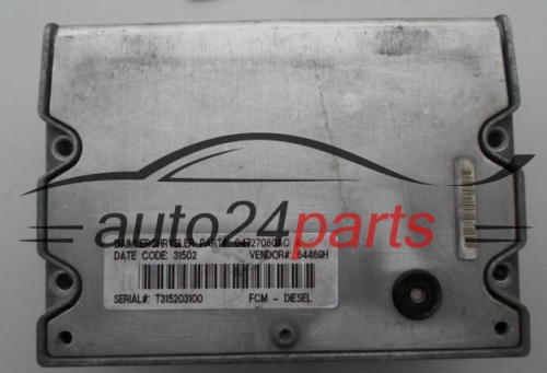 CALCULATEUR MOTEUR CHRYSLER 2.5 CRD 04727080AC