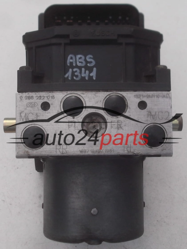 BOMBA HIDRAULICA Y CENTRALITA ABS FORD MONDEO BOSCH 0 265 222 015, 0265222015, 1S71-2M110-AE, 1S712M110AE, 0 265 800 007, 0265800007