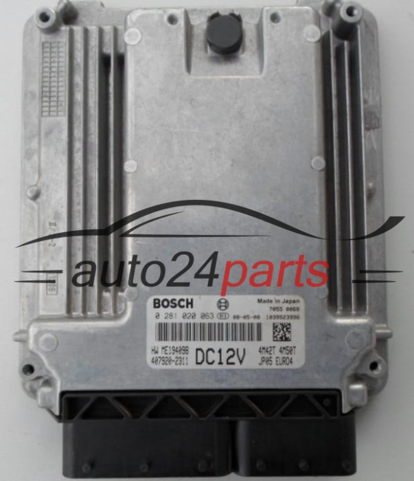 CALCULATEUR MOTEUR MITSUBISHI CANTER BOSCH 0 281 020 063,  407920-2311,  4M42T 4M50T