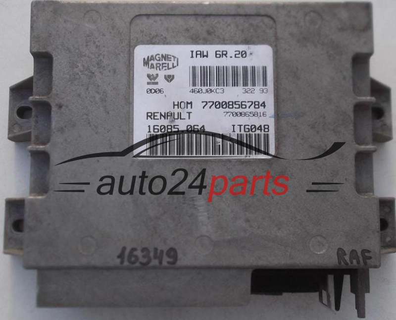KOMPUTER STEROWNIK SILNIKA RENAULT TWINGO 7700865816, 16085.064