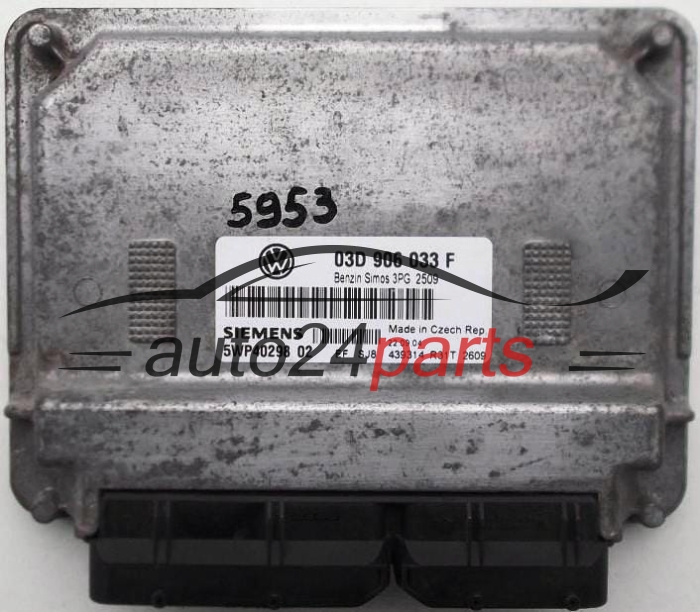 KOMPUTER STEROWNIK SILNIKA VW VOLKSWAGEN POLO 1.2 03D906033F