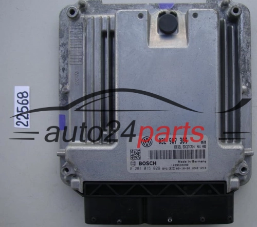 KOMPUTER STEROWNIK SILNIKA VW VOLKSWAGEN GOLF PASSAT 2.0 TDI BOSCH 0 281 015 029, 0281015029, 03L 907 309, 03L907309, EDC17CP14