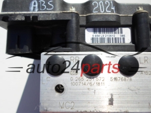 ABS POMPA FIAT PUNTO EVO BOSCH 0 265 251 572, 0265251572, 51876878, 0265951913 