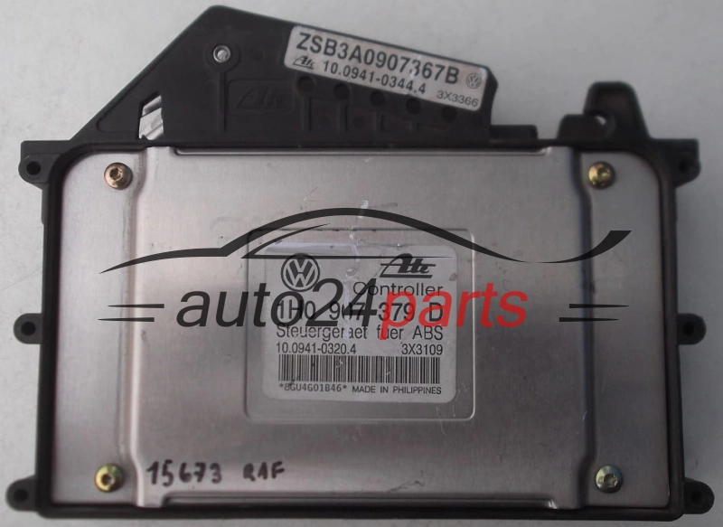 ABS STEROWNIK VOLKSWAGEN ATE 10.0941-0320.4, 10094103204, 10.0941-0343.4, 10094103434, 1H0 907 379 D, 1H0907379D