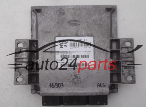 KOMPUTER STEROWNIK SILNIKA PEUGEOT 406 2.0 MAGNETI MARELLI IAW 48P.11, IAW48P11, HW 16406014 9634496280, SW 16439064 9639045580