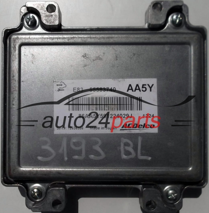 calculateur moteur pour opel chevrolet, holden, vauxhall corsa 1.2 a12xer