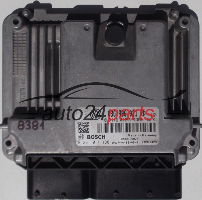 KOMPUTER STEROWNIK SILNIKA VW VOLKSWAGEN TOURAN 1.9 TDI 03G906021RK