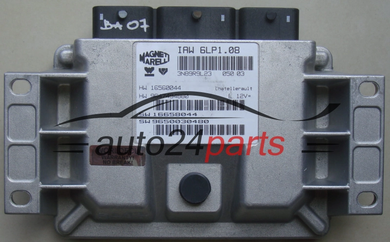 KOMPUTER STEROWNIK SILNIKA CITROEN PEUGEOT 1.4 Magneti Marelli IAW 6LP1.08,  16560044