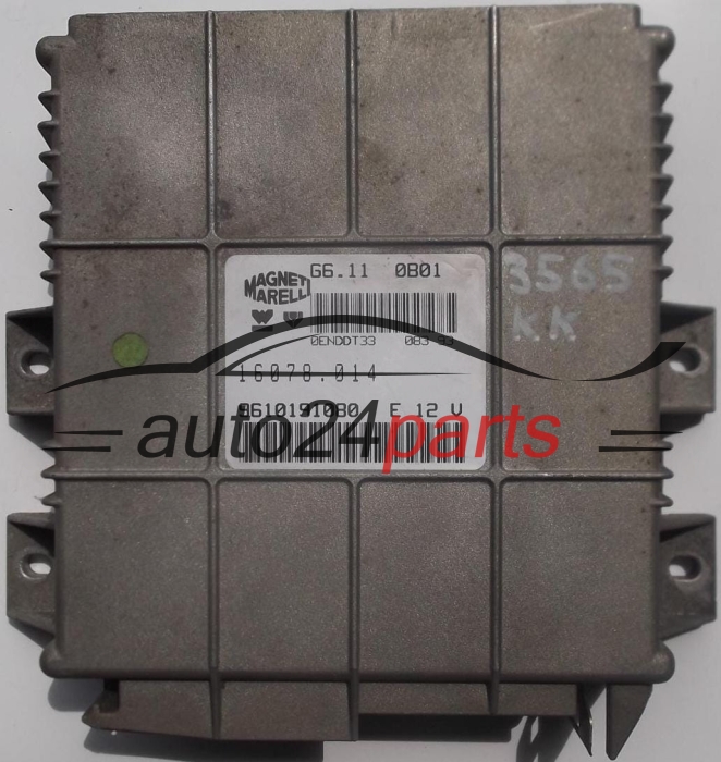 ECU CENTRALITA DE MOTOR CITROEN PEUGEOT MAGNETI MARELLI G6.11 0B01, G6110B01, 9610191080, 16078.014, 16078014