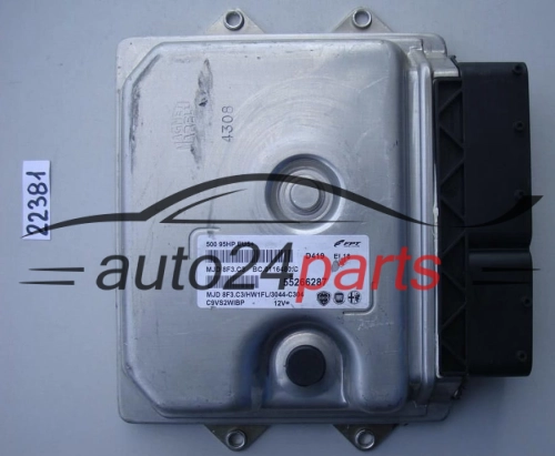 KOMPUTER STEROWNIK SILNIKA FIAT 500 NEMO MJD 8F3.C3, MJD8F3C3, 55266287
