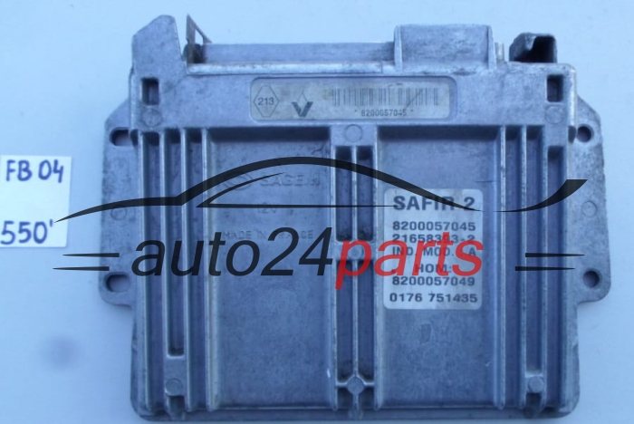 RENAULT KANGOO 21658393-2, 216583932, 8200057045, 8200057049