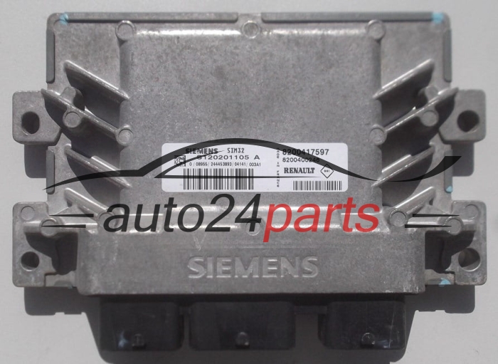 MOTORSTEUERGERÄT ECU STEUERGERÄT  RENAULT CLIO SIEMENS S120201105 A