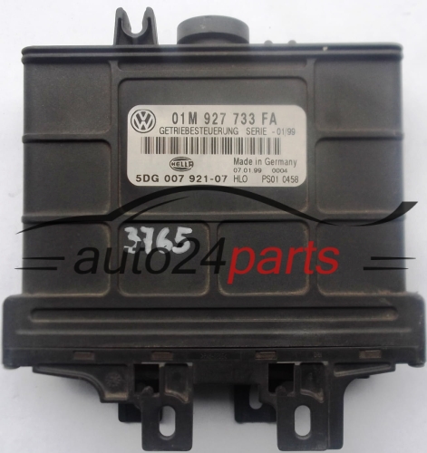 GETRIEBESTEUERGERÄT GETRIBESTEUERUNG AUDI A3 1.9 TDI 01M927733FA, 01M 927 733 FA, 5DG007921, 5DG 007 921-07