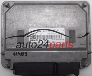 CENTRALITA DE MOTOR  VW VOLKSWAGEN FOX 1.4 03D906023B, 03D 906 023 B, SIEMENS VDO 5WP40508 04, 5WP4050804 